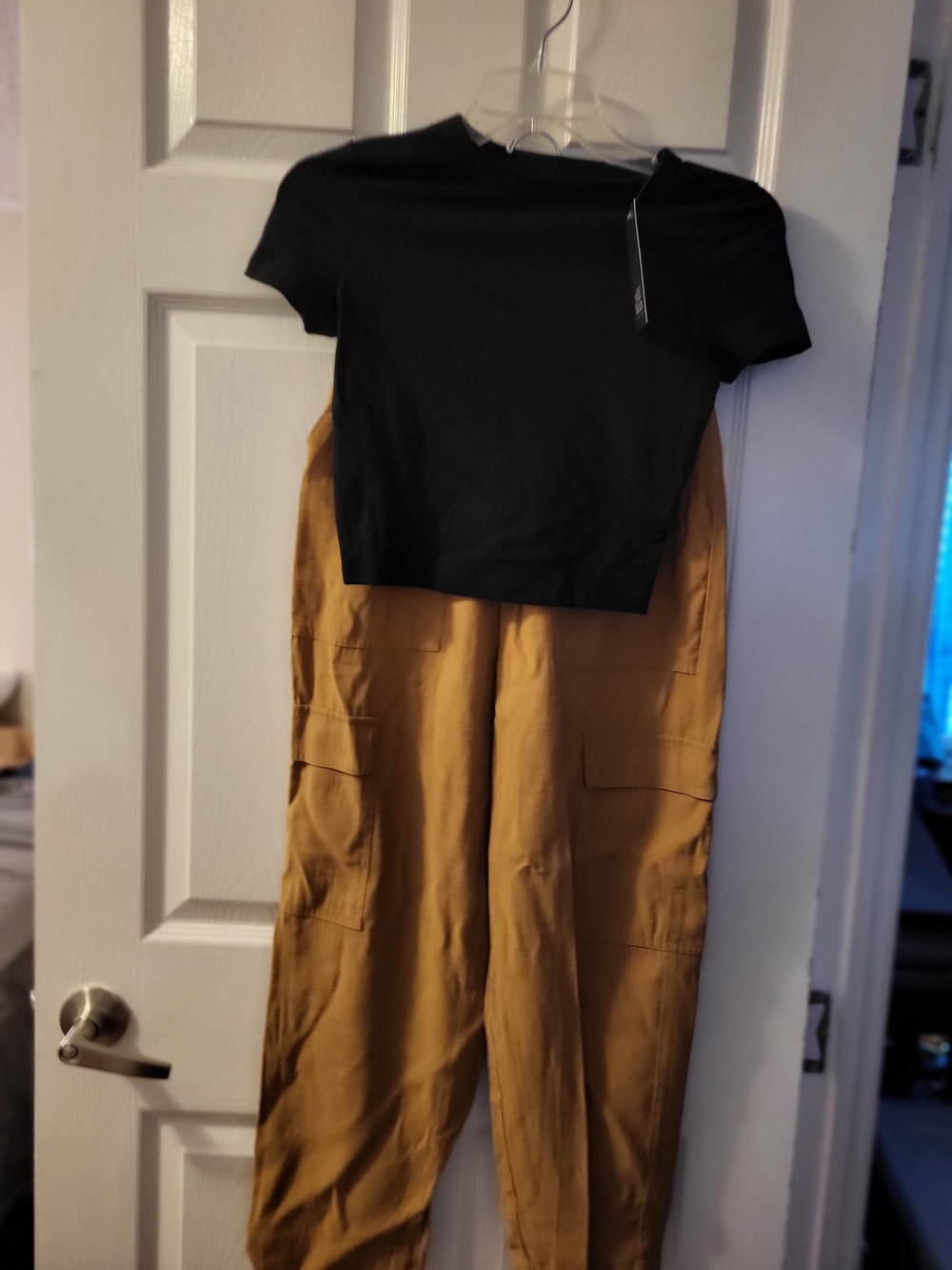 Women's 2piece Wild Fable/a New Day Cropped Top And Pants XS